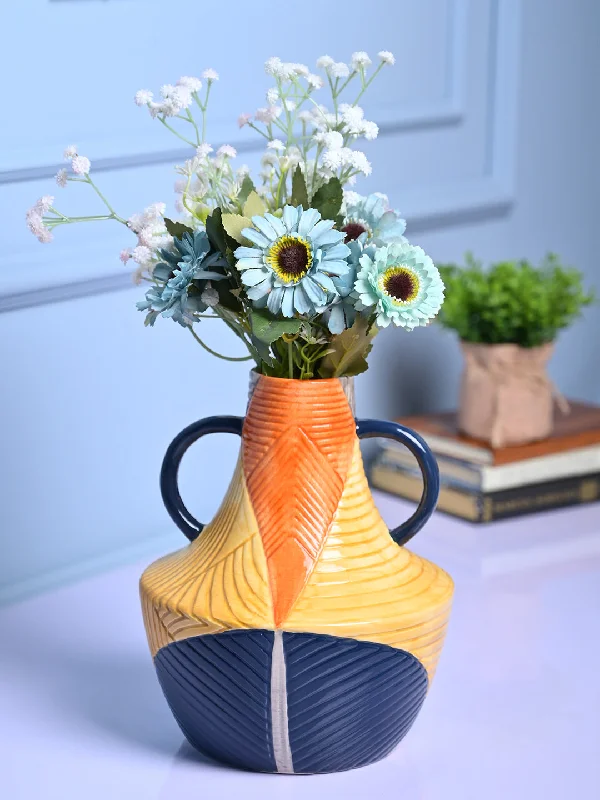 Cylindrical Classic - Multi-Color Vase