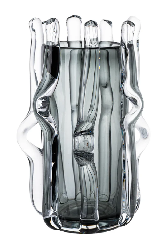 Gray Glass Vase L | Liang & Eimil Aura