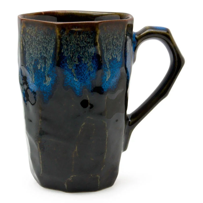 Black & Blue Glazed