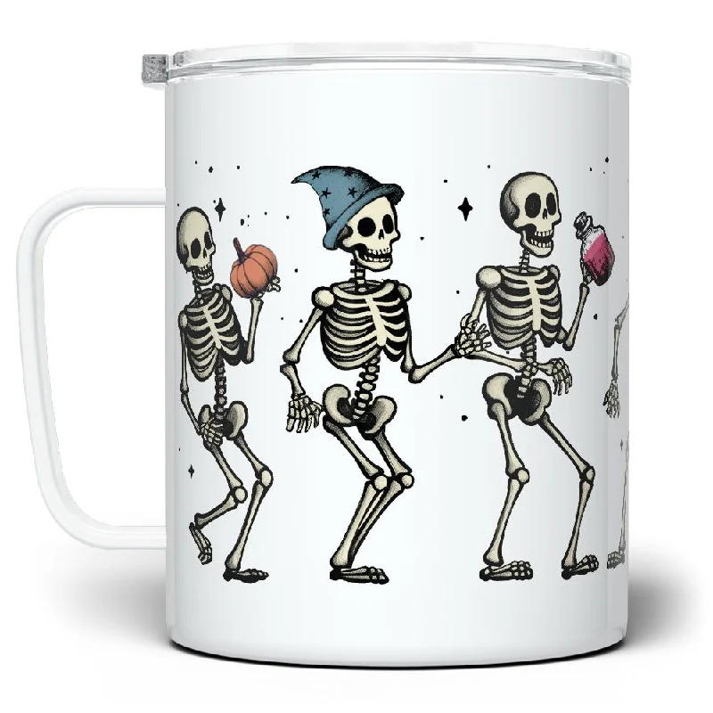 Dancing Skeletons Insulated Travel Mug