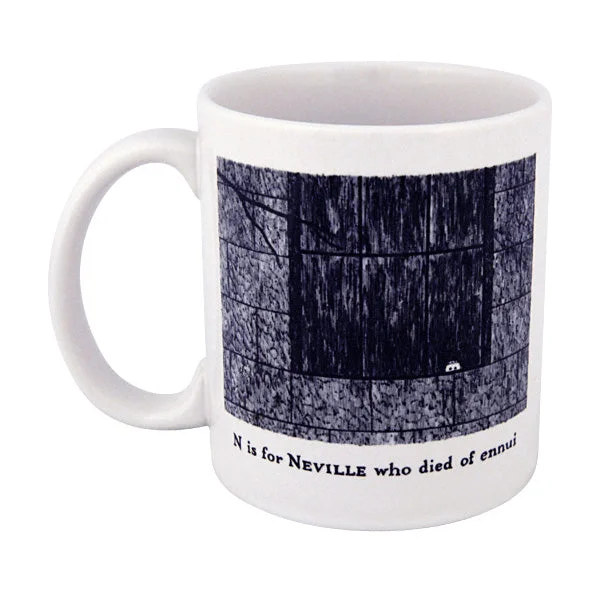 N is for Neville who died of ennui Mug