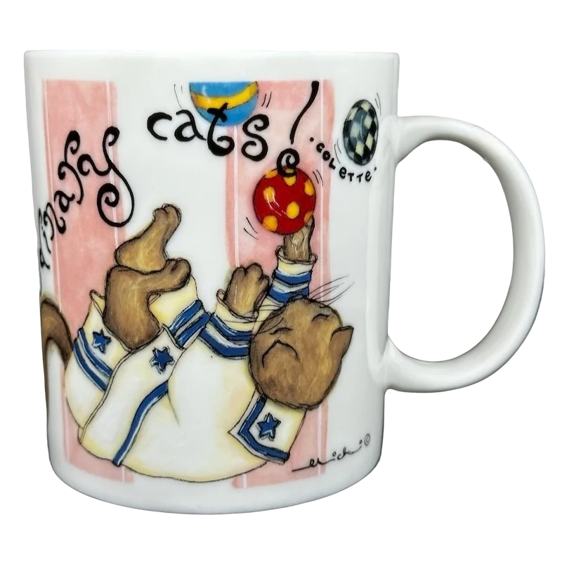 It's A Cat's And Dogs Life Michelle Broussard  Mug Chaleur