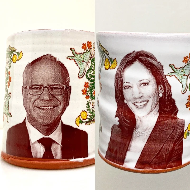 Kamala and Tim mug