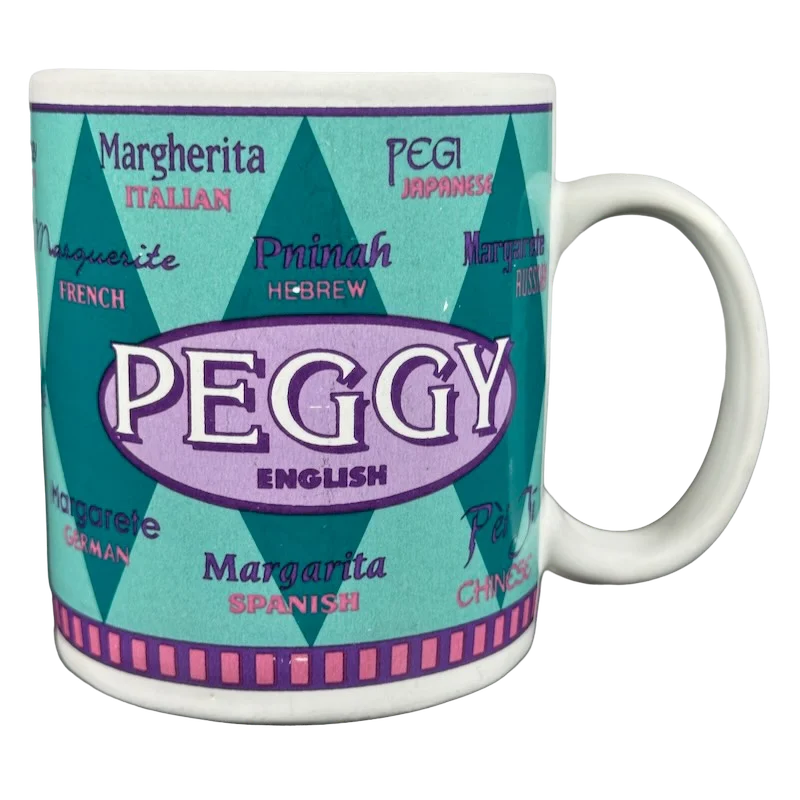 PEGGY International Names Mug Giftcraft