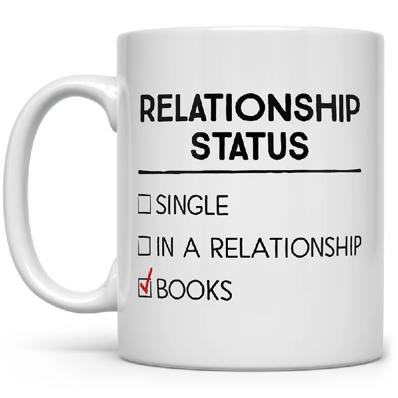 Relationship Status Book Mug