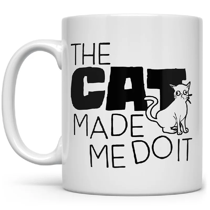 The Cat Made Me Do It Mug