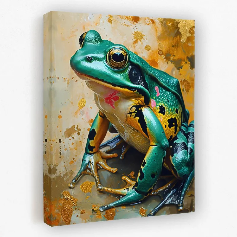 Gold Green Frog