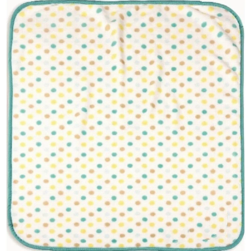 Baby's First Aqua Dot Plush Baby Blanket - 30x40