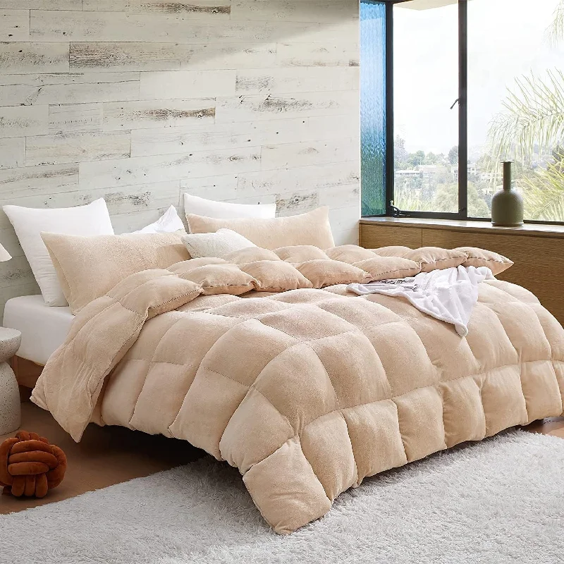 Boi He Thick® - Coma Inducer® Oversized Comforter Set - Almond Taupe