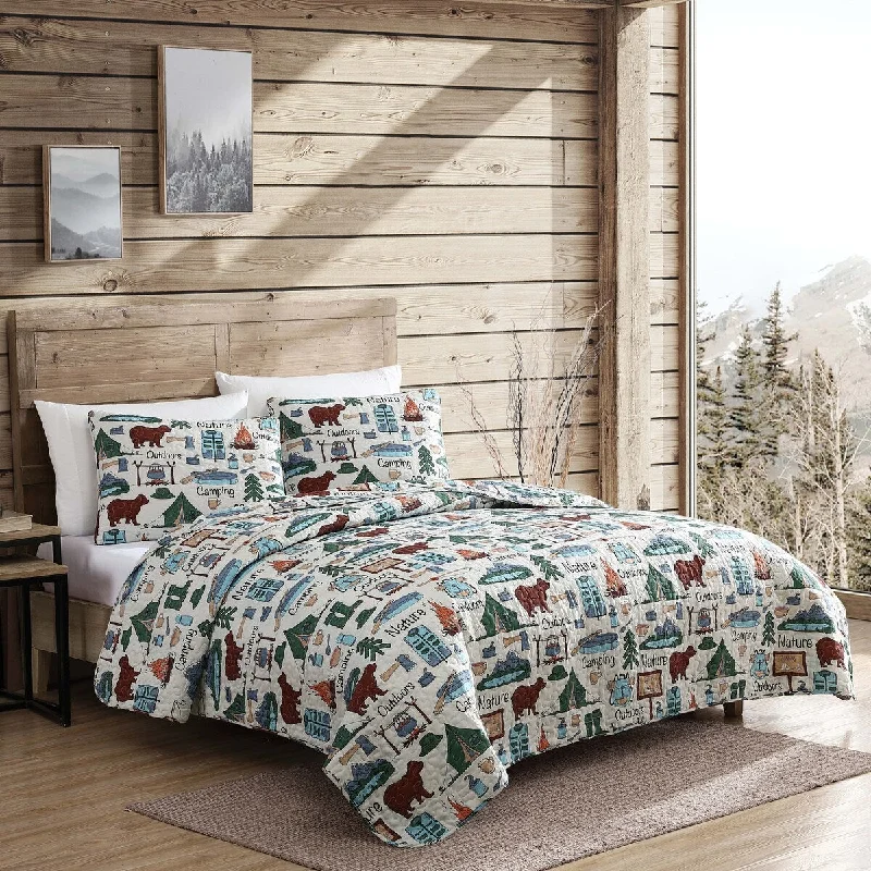 Camp Site Quilt Set