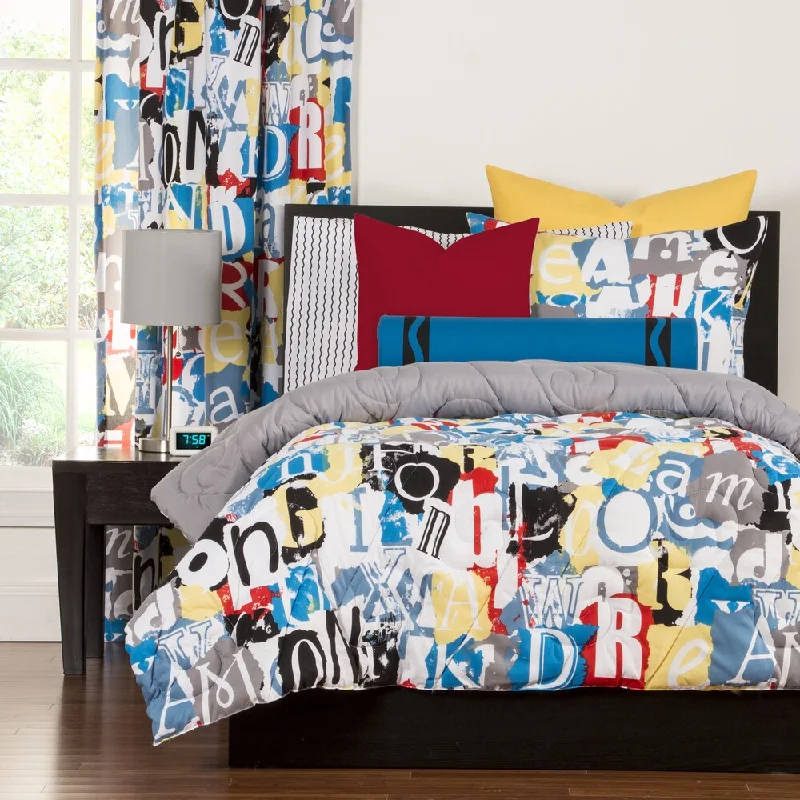 Crayola Dream On 3-piece Comforter Set