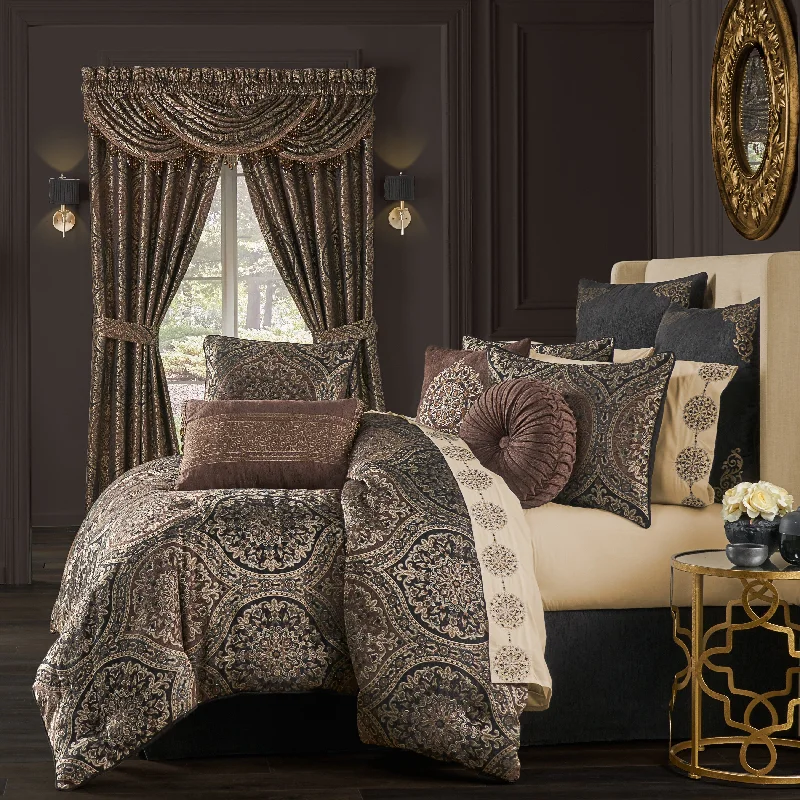 Five Queens Court Mahogany Comforter Set