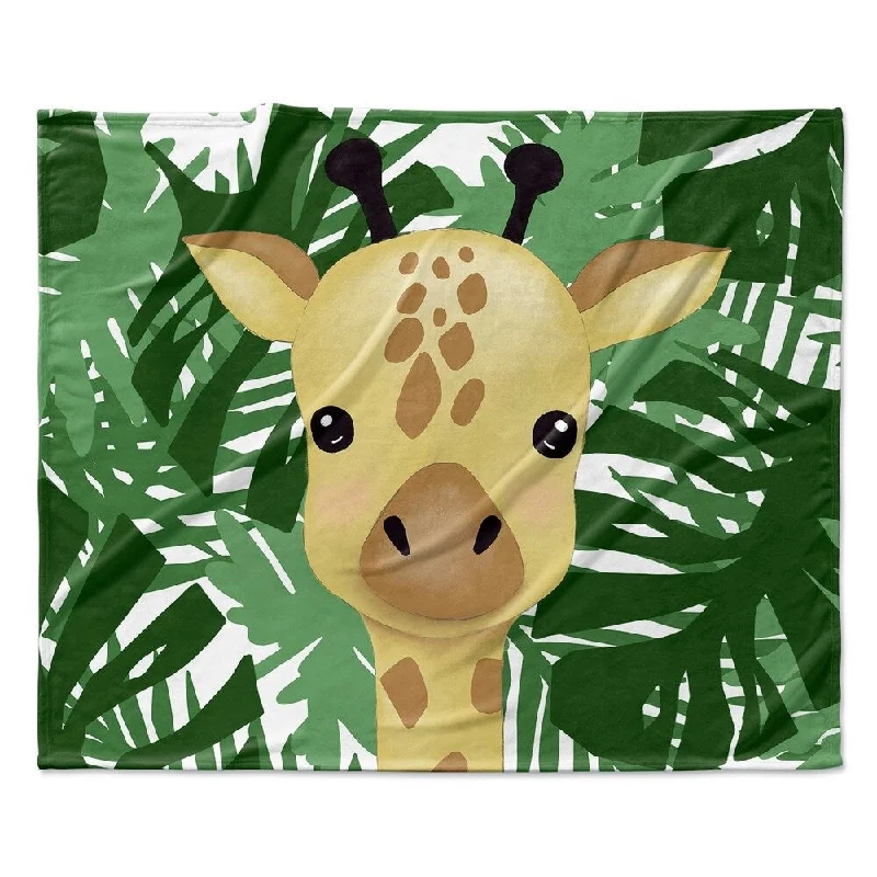 GIRAFFE Ultra Soft Baby Blanket By Kavka Designs - 40X30