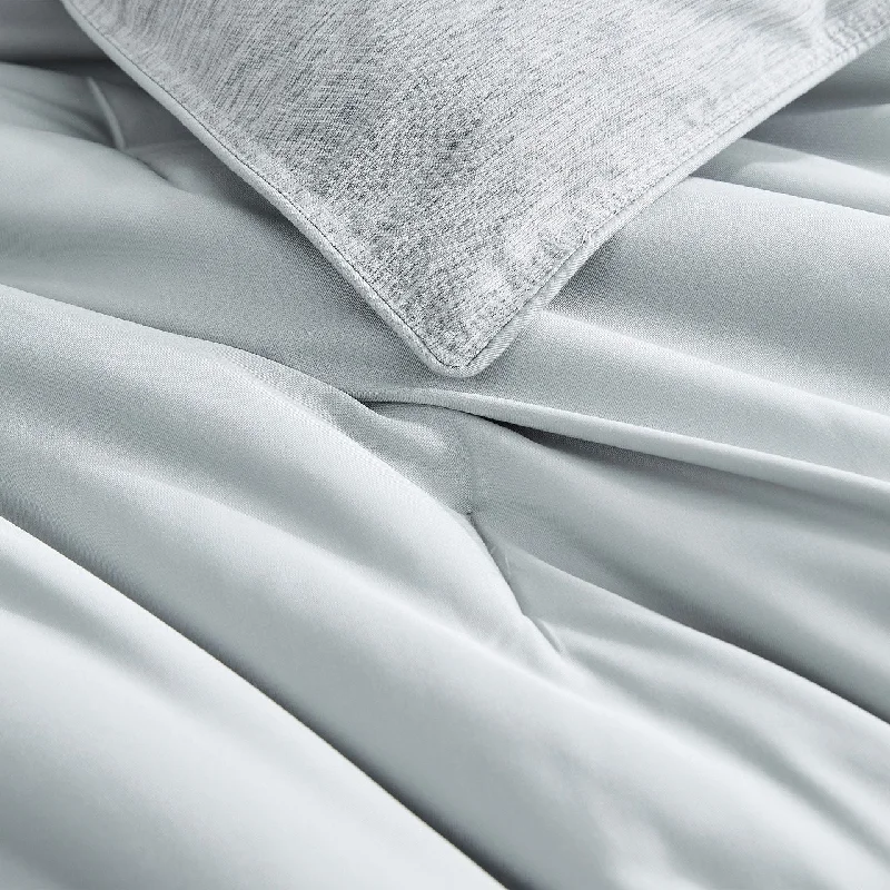 Ice Panda - Coma Inducer® Oversized Cooling Comforter Set - Glacier Gray