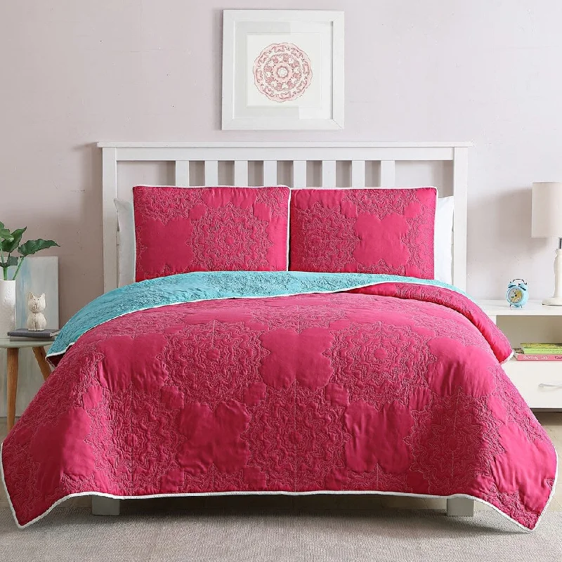 Kids Zone Stacy Quilt Set