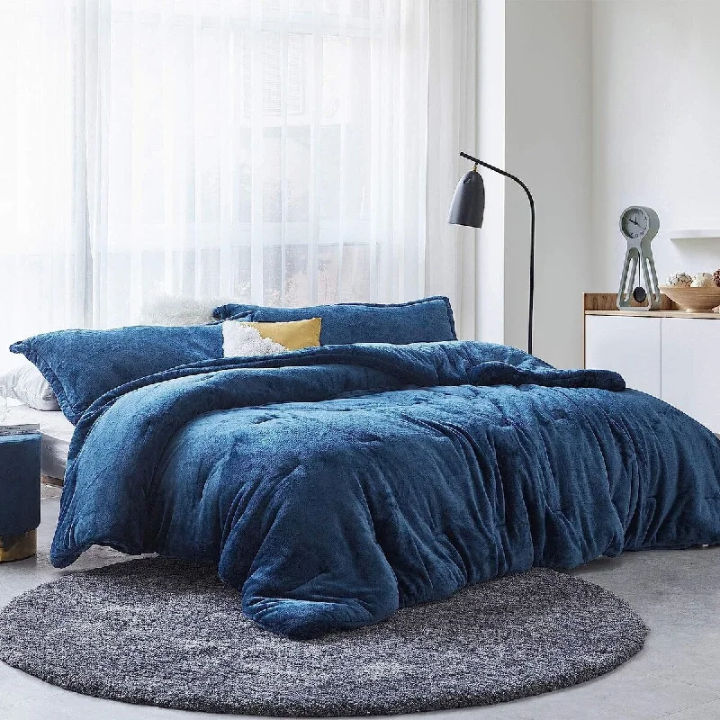 Me Sooo Comfy - Coma Inducer® Oversized Comforter Set - Nightfall Navy