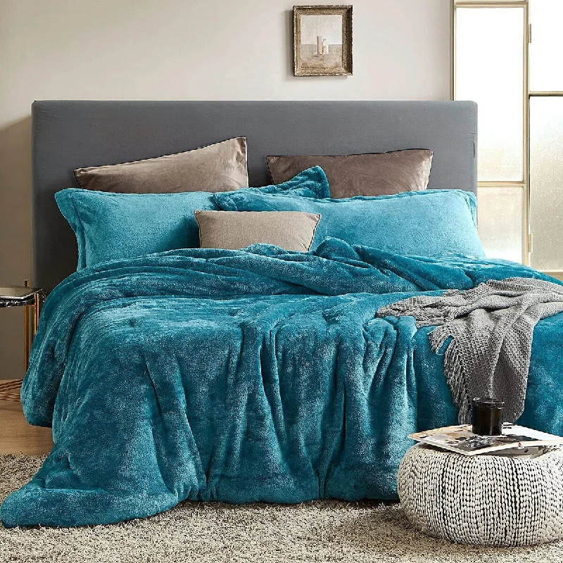 Me Sooo Comfy - Coma Inducer® Oversized Comforter Set - Ocean Depths Teal