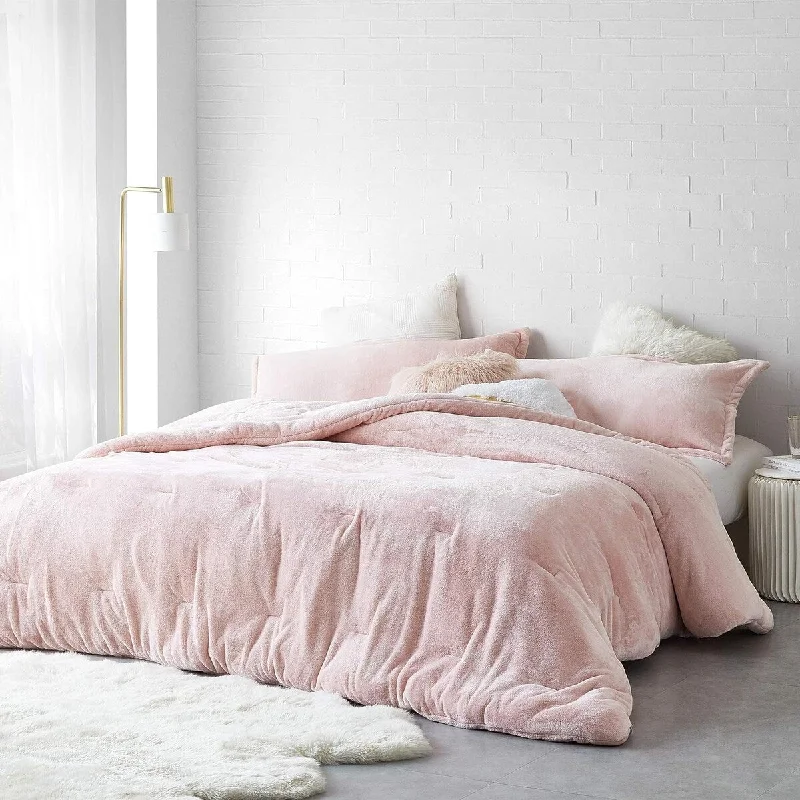 Me Sooo Comfy - Coma Inducer® Oversized Comforter Set - Rose Quartz