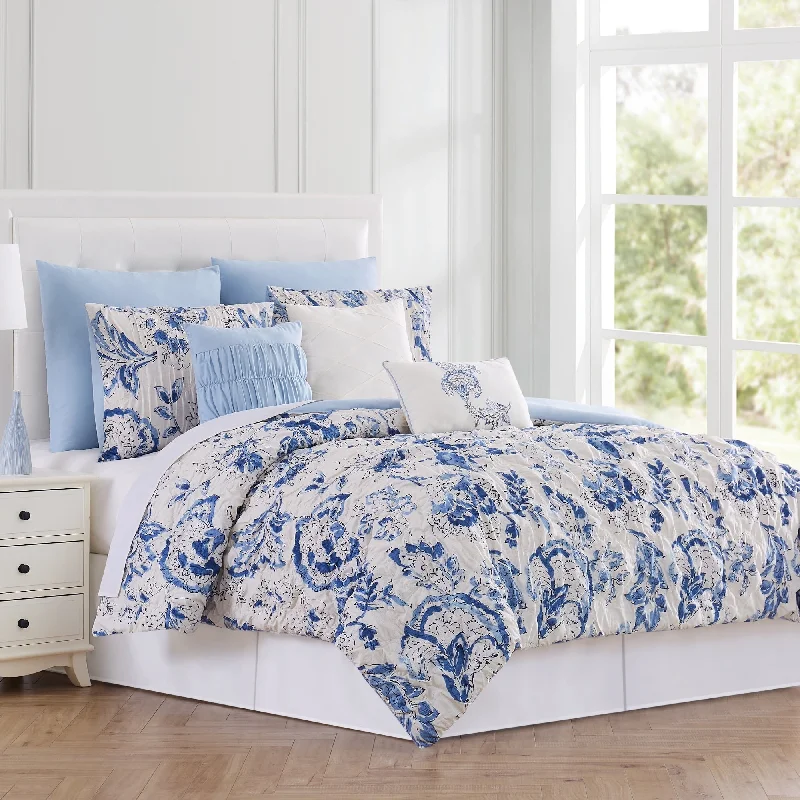 Modern Threads Lori Printed 8 Piece Comforter Set