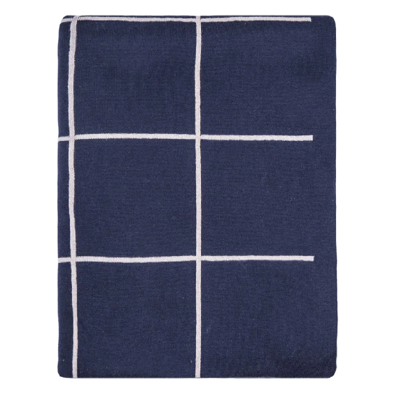 Navy Pane Throw