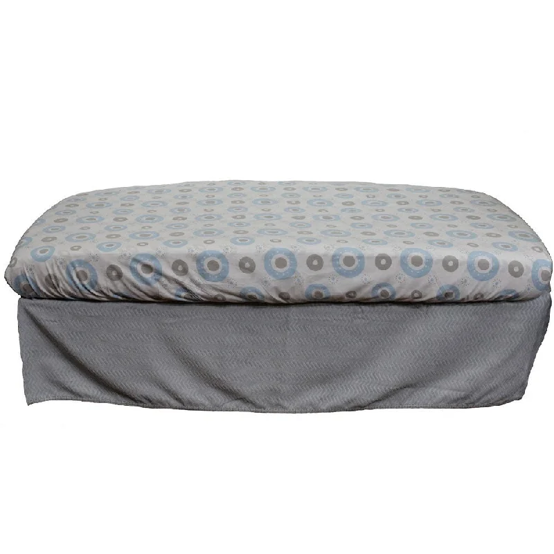 Nurture Basix Gray Chevron 2-piece Bedding Starter Set