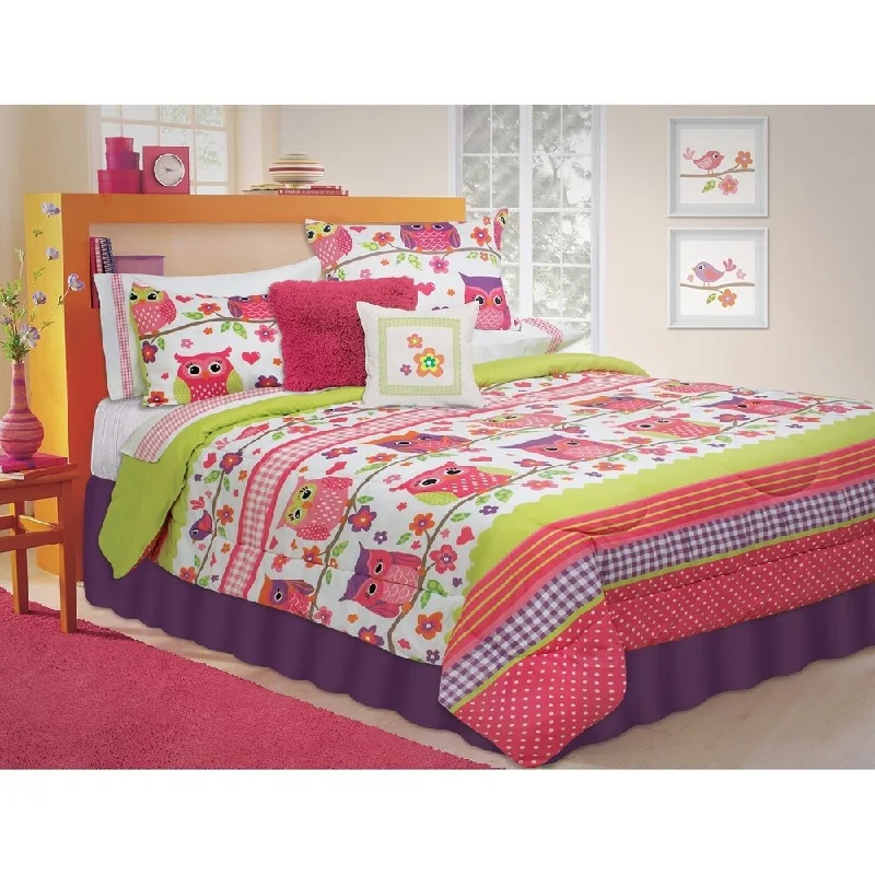 Owl 3-piece Comforter Set