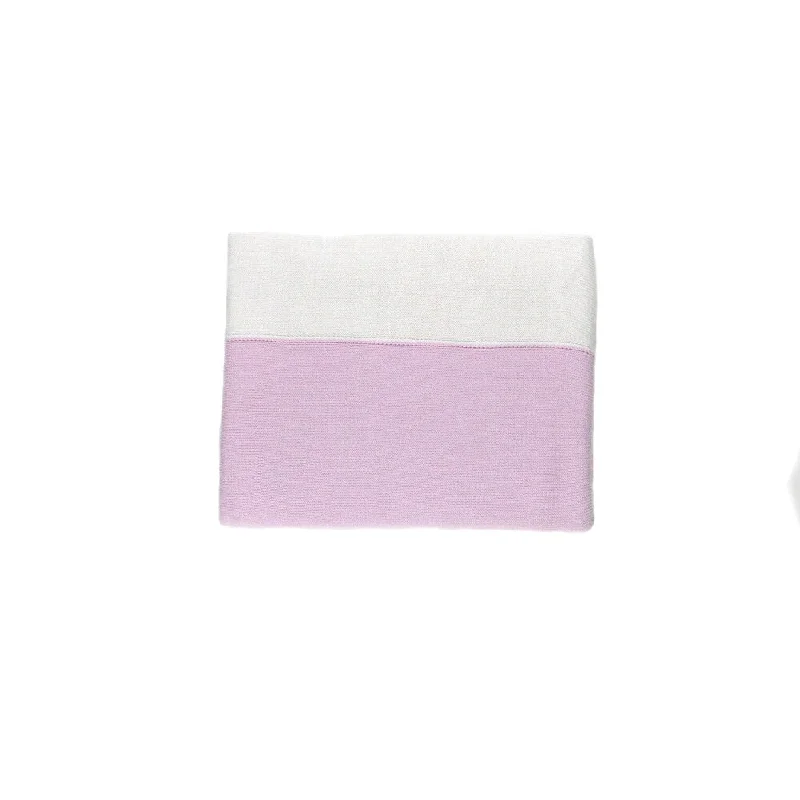 Pink Lemonade Lots of Color Soft Cotton Baby Blanket (Pink or Blue)