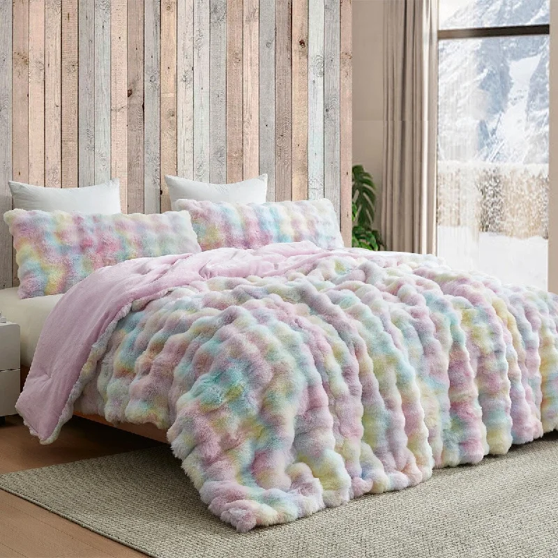 Sherbert Scoops - Coma Inducer® Oversized Comforter Set - Rainbow Sprinkles