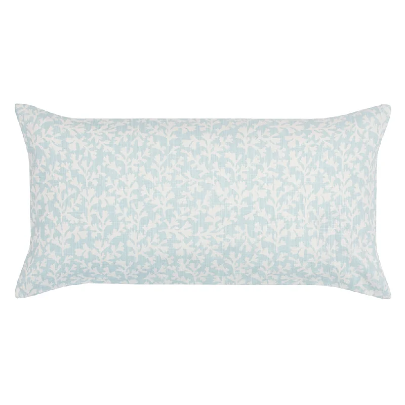 The Seafoam Ocean Reef Throw Pillow