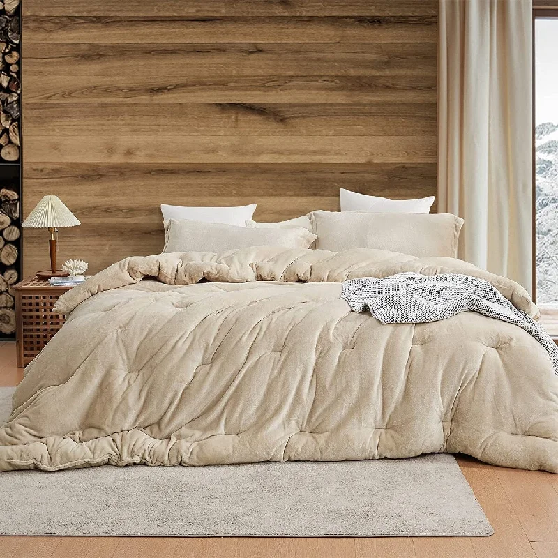 Thicker Than Thick - Coma Inducer® Oversized Comforter Set - Standard Plush Filling - Birch