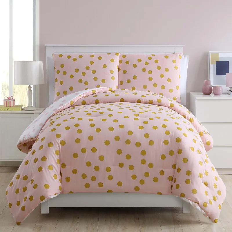 VCNY Dotty 3-piece Comforter Set