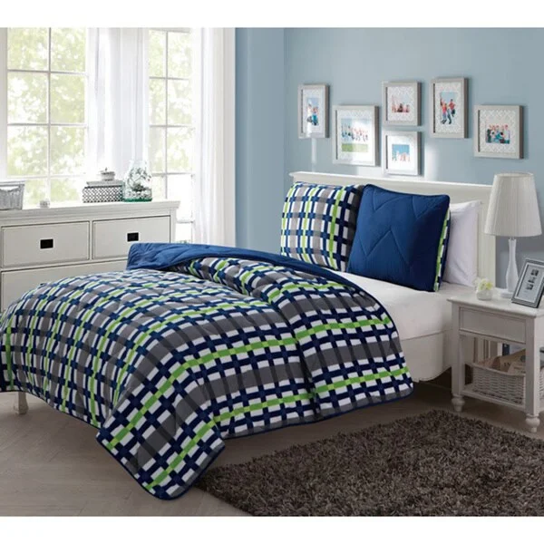 VCNY Juniper Reversible 3-piece Comforter Set