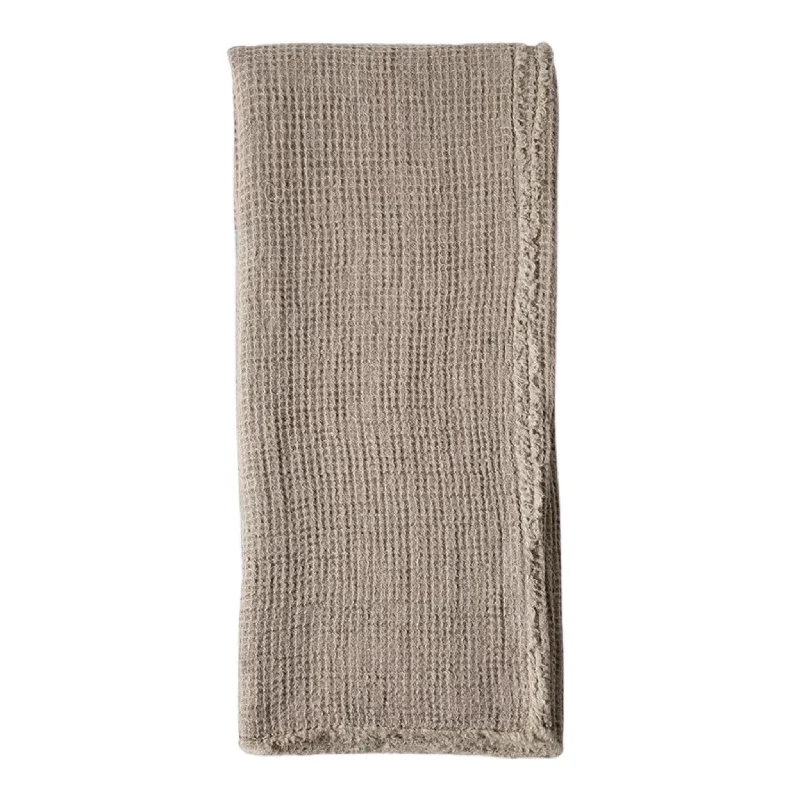 Venice Oversized Throw by Pom Pom at Home, Taupe