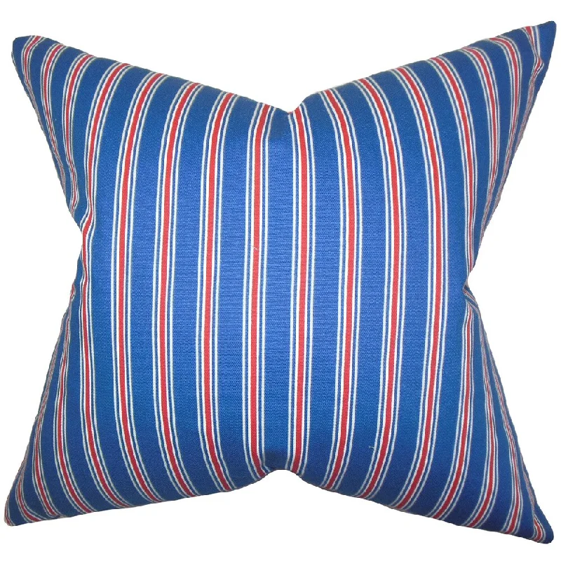 Corliss Stripes Euro Sham Blue