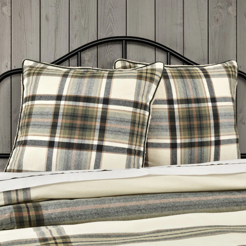 Daniel Plaid Euro Sham