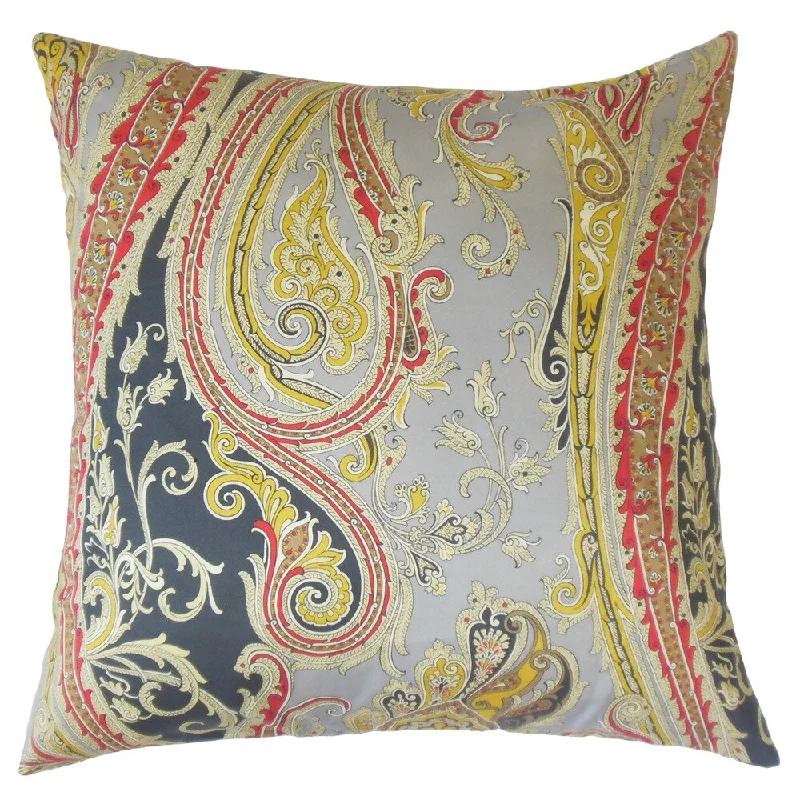 Efharis Paisley Euro Sham Chalkboard