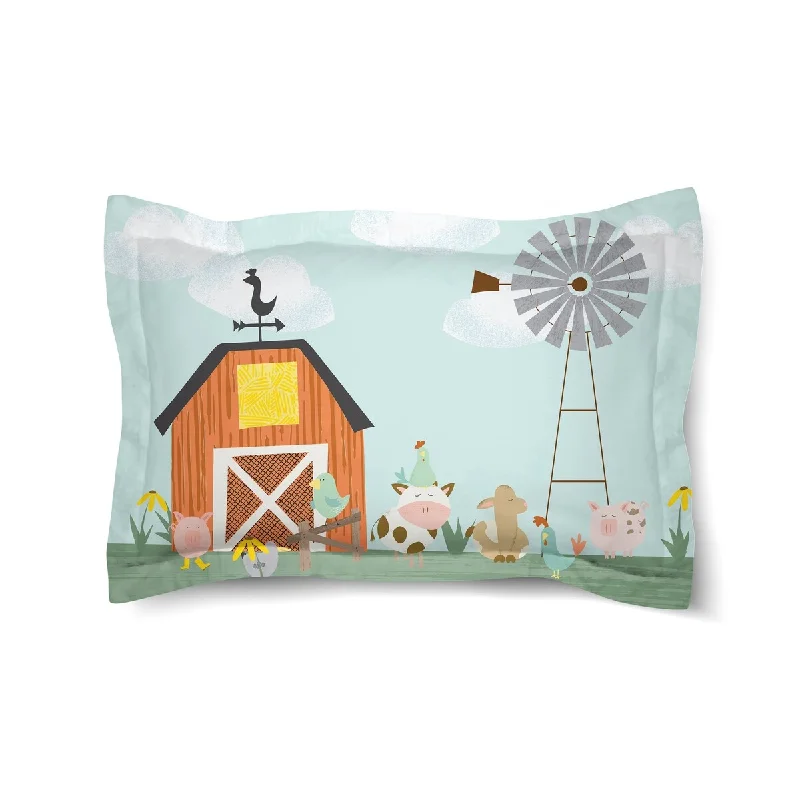 Laural Home Farm Yard Family Comforter Sham