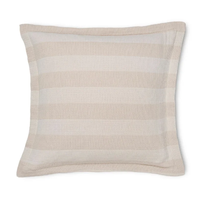 Martex Hampton Stripe Cream Euro Sham