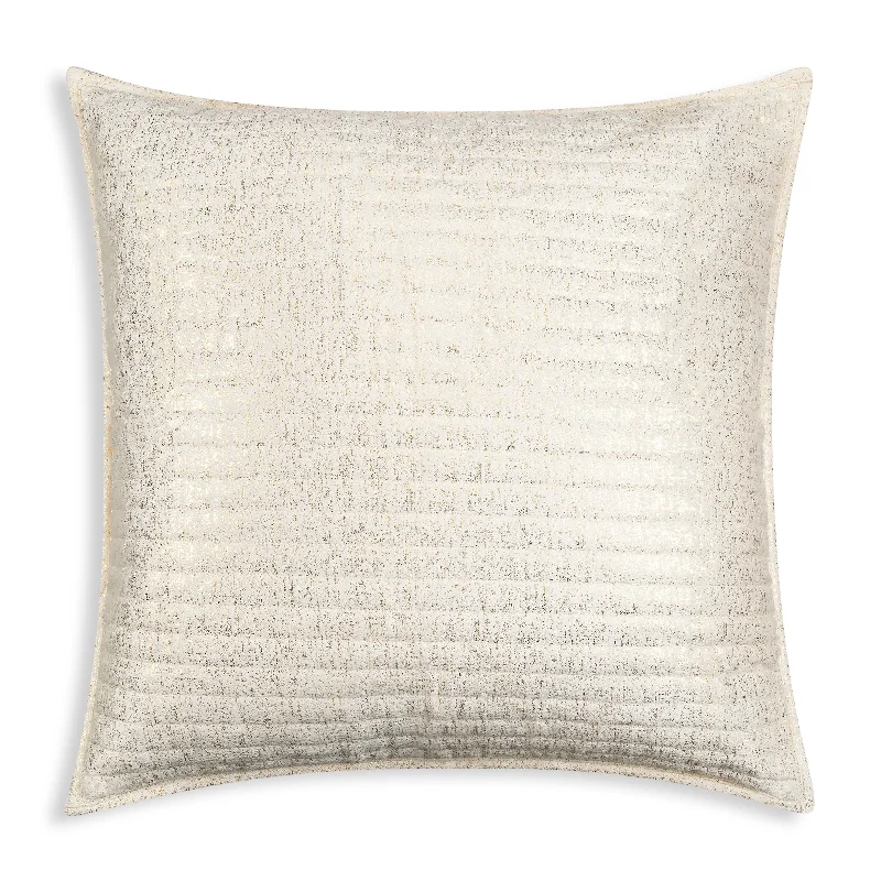 Maya Beige Gold Euro Sham