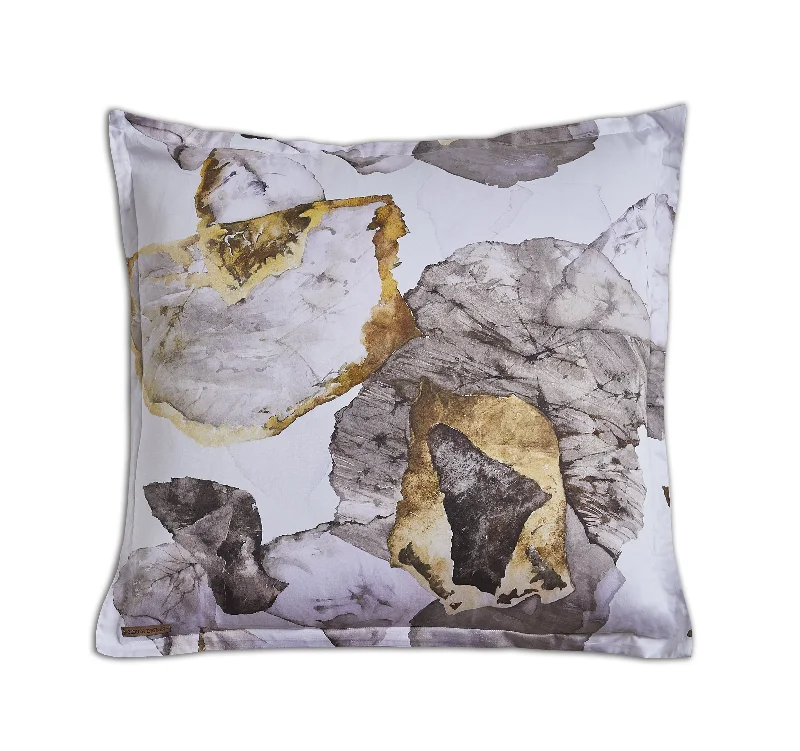 Mori Ivory Modern Abstract Euro Sham