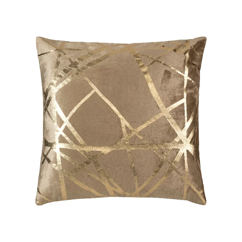 Rica Stone and Gold Euro Sham