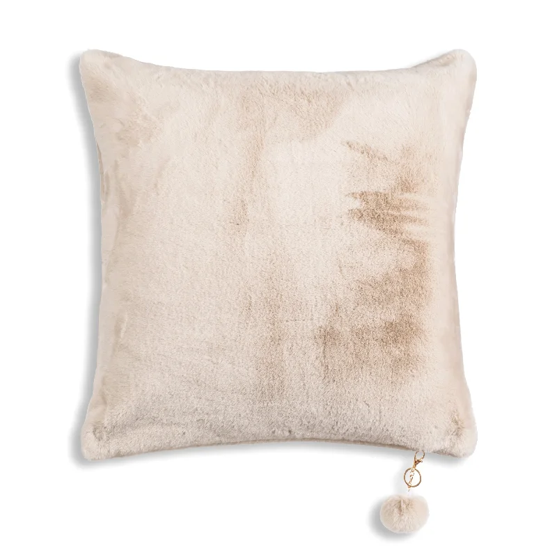 Snow Beige Euro Sham Cover