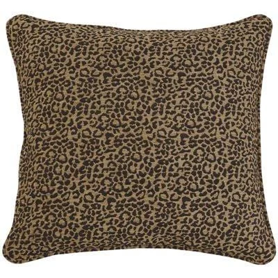 Leopard Print Euro Sham