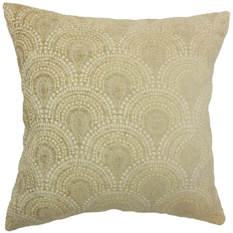 Yaru Geometric Euro Sham Natural